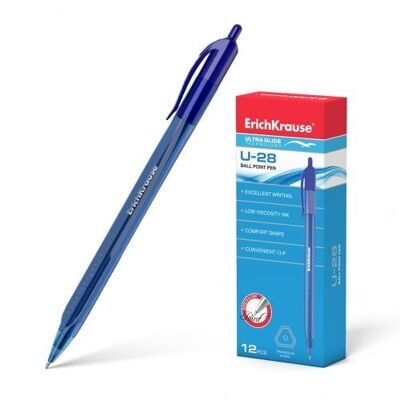 Ручка шариковая ErichKrause® ULTRA-25, цвет чернил синий (в коробке по 12 шт.)